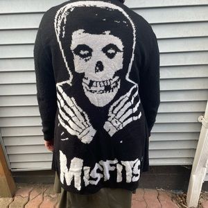 Vintage misfits cardigan. Size L